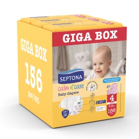 Septona Calm N Care Πάνες Maxi No 4 (8-13Kg) 156τμχ (3x52τμχ) GIGA BOX