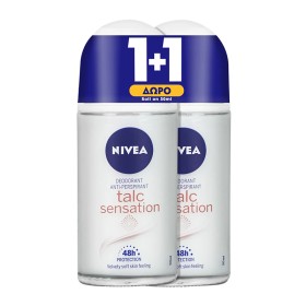 Nivea Talc Sensation, Αποσμητικό Roll on, 2x50ml 1+1 ΔΩΡΟ