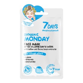 7DAYS Dynamic Monday Sheet Mask, Μάσκα Προσώπου για Μείωση Των Πόρων & Εξισορρόπηση του Τόνου Της Επιδερμίδας, 28g