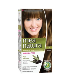 MEA NATURA Σετ Βαφής Χωρίς Αμμωνία Νο 7 ΞΑΝΘΟ 60ml