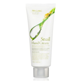 3W Clinic Pure Natural Snail Hand Cream, Ενυδατική & Αναπλαστική Κρέμα Χεριών με Βλεννίνη Σαλιγκαριού κατά της Ξηρότητας & με Αντιγηραντικές Ιδιότητες, 100ml