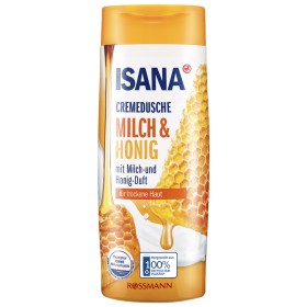 Isana Milk & Honey Shower Cream, Αφρόλουτρο 300ml