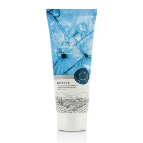 3W Clinic Collagen Cleansing Foam, Αφρός Καθαρισμού με Κολλαγόνο για Ξηρή, Αφυδατωμένη ή Ευαίσθητη Επιδερμίδα & Λείανση Λεπτων Γραμμών, 100ml