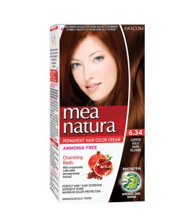 MEA NATURA Σετ Βαφής Χωρίς Αμμωνία, Νο6.34 60ml