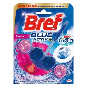 Bref Wc Block Blue Activ Flower, Μπλοκ Τουαλέτας (50g)