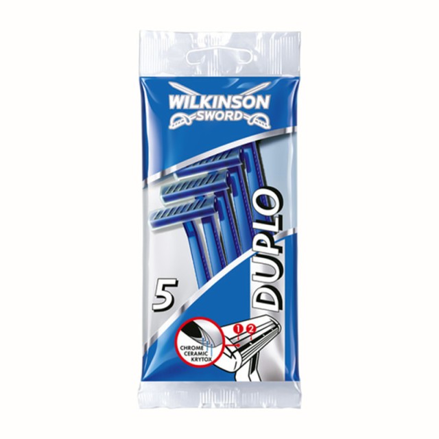 Wilkinson Duplo Twin Edge, Ξυραφάκια Μίας Χρήσης 5τμχ