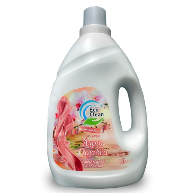 Eco Clean Άγρια Ορχιδέα, Μαλακτικό Ρούχων, 3lt