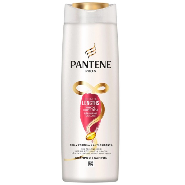 Pantene Pro-V Infite Lengths, Σαμπουάν για Μήκος χωρίς Όρια, 360ml