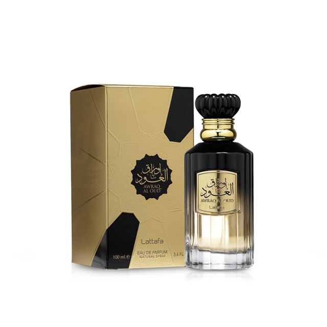 Lattafa Unisex New & Exclusive Awraq Al Oud Eau De Parfum Spray, Άρωμα για Άνδρες & Γυναίκες, 100ml