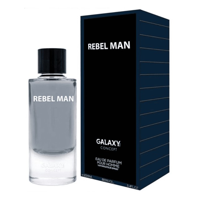 Galaxy Plus Concept Rebel Man Pour Homme Eau de Parfum, Άρωμα για Άνδρες, 100ml