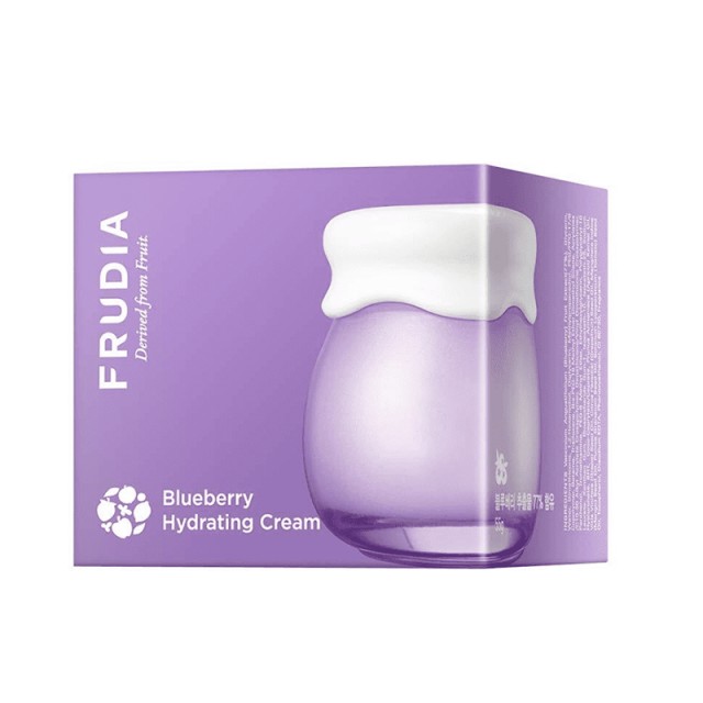 FRUDIA Blueberry Hydrating Cream, Eνυδατική Kρέμα Προσώπου Με Εκχύλισμα Μύρτιλου, 55gr