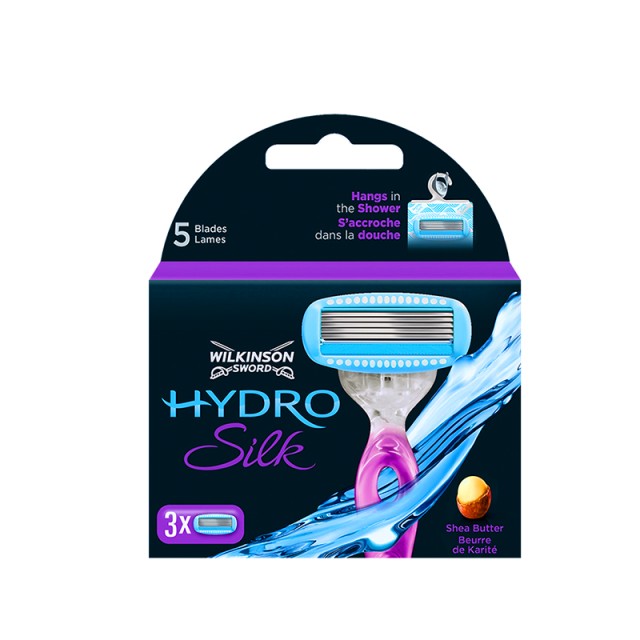 Wilkinson Hydro Silk 5Λεπίδες, 3τμχ