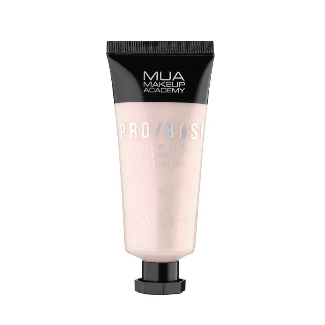 MUA Pro Base Glow Illuminating Primer UV, Βάση Μακιγιάζ με  UV Φίλτρα, 30gr