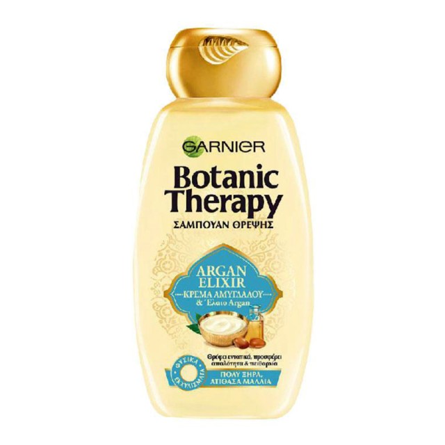 GARNIER 400ML Botanic Therapy Argan Elixir, Σαμπουάν Θρέψης για Ξηρά & Ατίθασα Μαλλιά, 400ml