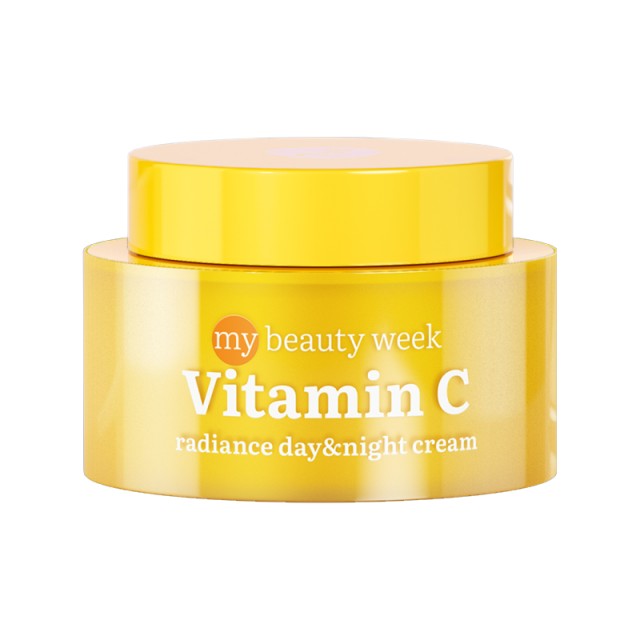 7DAYS MB Vitamin C Radiance Day Night Cream, Κρέμα ημέρας & νύχτας Με Βιταμίνη C, Για Ενυδάτωση & Λάμψη, 50ml