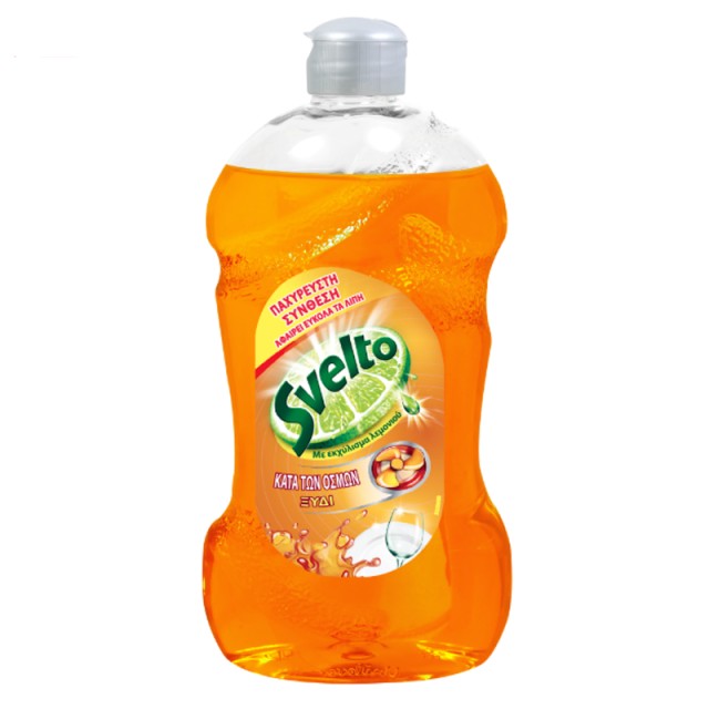 Svelto Ξύδι, Υγρό Aπορρυπαντικό Πιάτων, 500ml