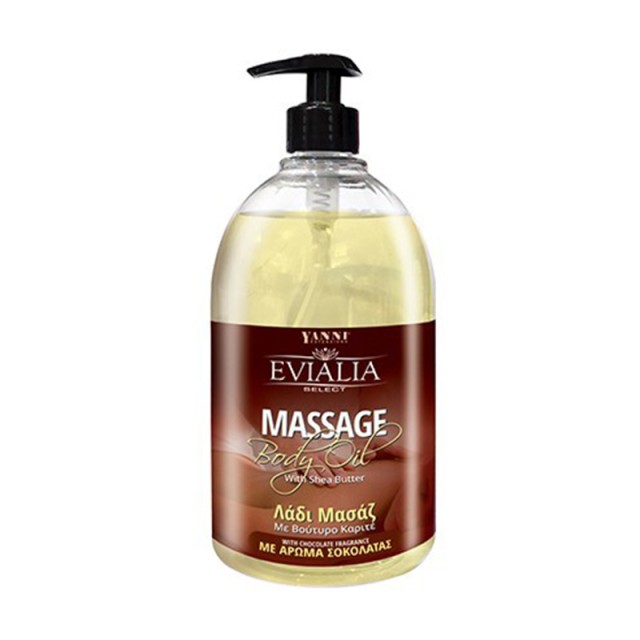 Evialia Body Oil Massage, Ενυδατικό Λάδι Σώματος για Χρήση Μετά την Αποτρίχωση, 1lt