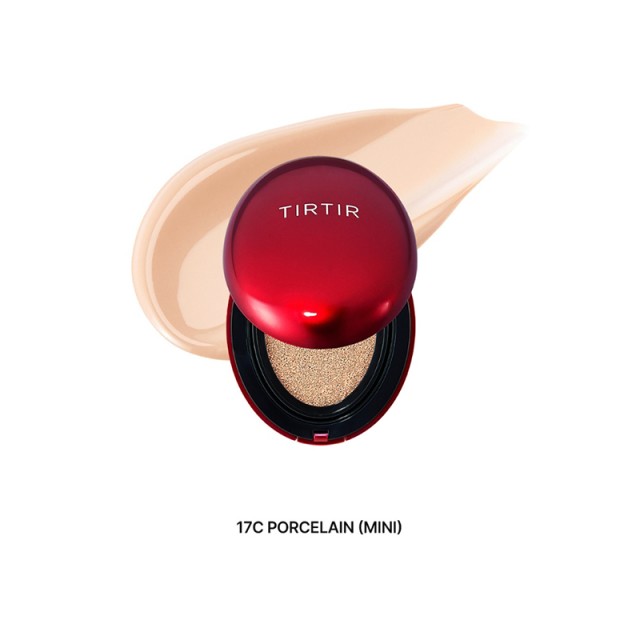 TIRTIR Mask Fit Red Cushion SPF40 PA++ No.17C Porcelain Mini, 4,5gr