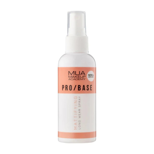 MUA Pro Base Base Mattifying Fixing Spray, Ανάλαφρο Σπρέι Σεταρίσματος, 70gr