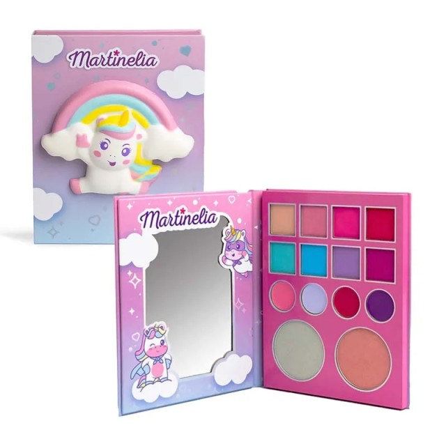 Martinelia Little Unicorn Makeup Palette Book Παιδική Παλέτα Μακιγιάζ, Ηλικίες 3+