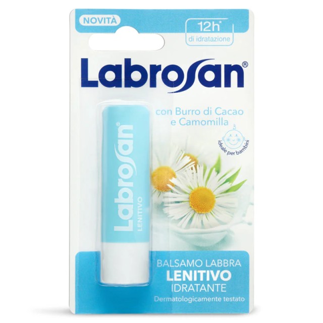 Labrosan Lenitivo Lip Balm 12h, Ενυδατικό & Προστατευτικό Lip Balm, 5.5ml