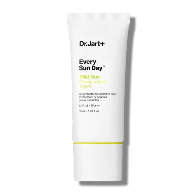Dr. Jart+ Every Day Sun Day Mild Sunscreen Cream for Sensitive Skin SPF43 PA+++, Αντηλιακή Κρέμα Προσώπου για Ευαίσθητο Δέρμα 30ml