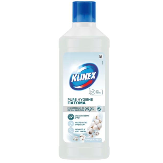 Klinex Pure Hygiene Powder Fresh, Υγρό Καθαριστικό Πατώματος, 1lt