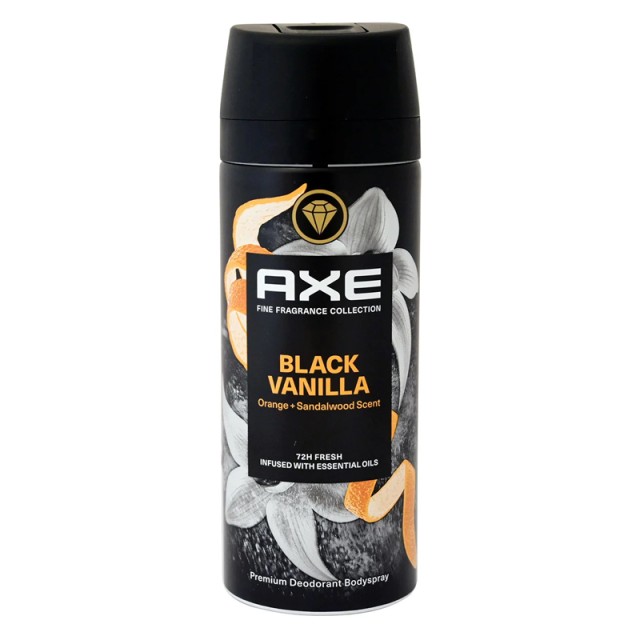 Axe Black Vanilla, Ανδρικό Αποσμητικό Σπρέι, 150ml