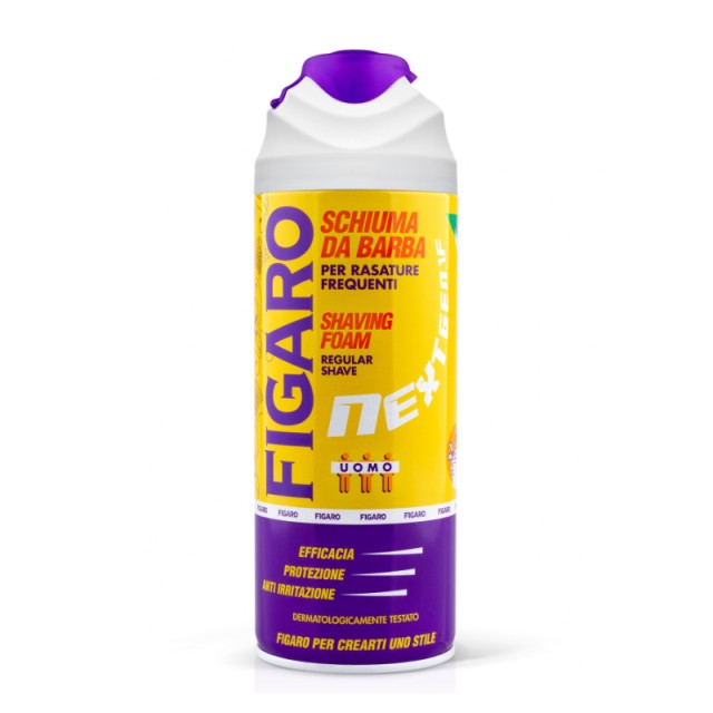 Figaro Uomo Next Generation, Ανδρικός Αφρός Ξυρίσματος, 400ml