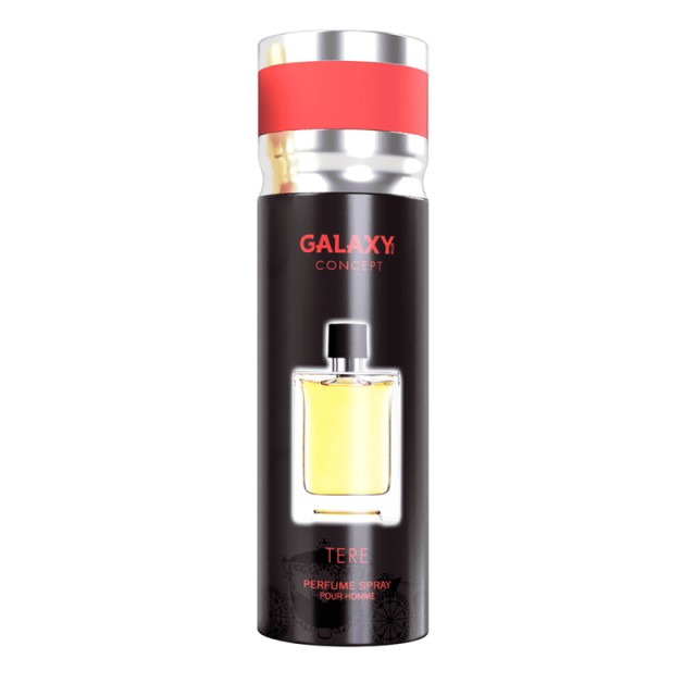 Galaxy Plus Concept Tere Perfume Spray Pour Homme, Αποσμητικό Σπρέι για Άνδρες, 200ml