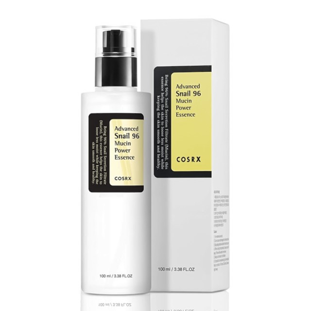 COSRX Advanced Snail 92 Mucin Power Essence, Ενυδατικό & Επανορθωτικό Essence με Έκκριμα Σαλιγκαριού 100ml