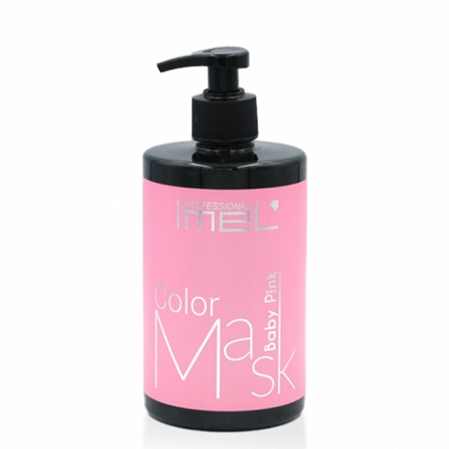 Imel Baby Pink Color Mask, Χρωμομάσκα Μαλλιών, 500ml