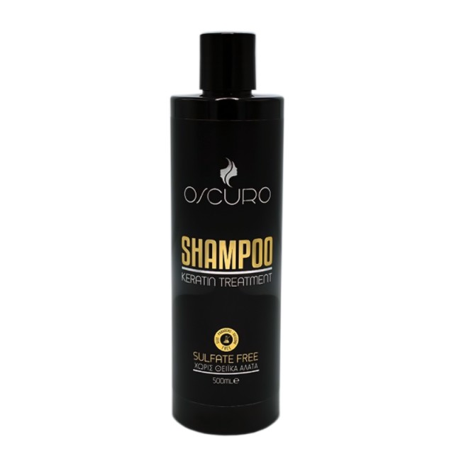 Οscuro Shampoo Keratin Soulfates Free, Σαμπουάν Χωρίς Θεϊκά Άλατα, 500ml