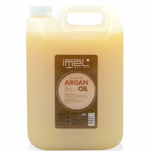 Imel Argan Oil, Σαμπουάν για Βαμμένα & Ταλαιπωρημένα Μαλλιά, 4000ml