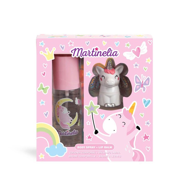 Martinelia Unicorn Sweet Dreams Set Body mist 85ml & Lip balm, Διάφορα Χρώματα, Ηλικίες 3+