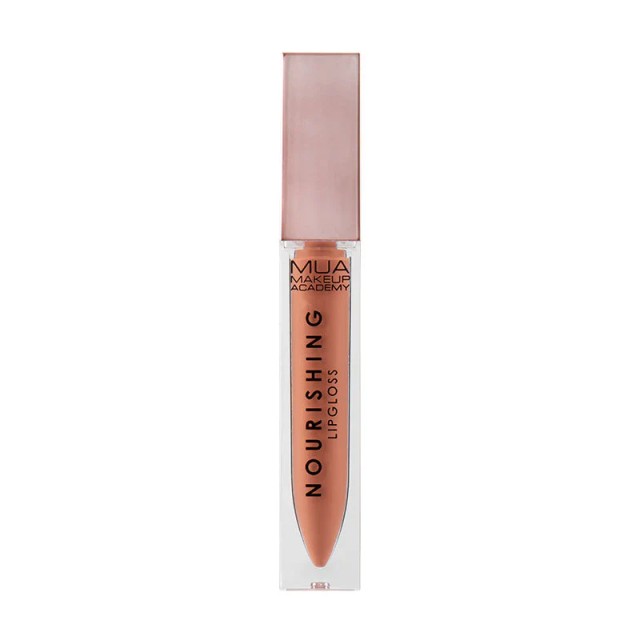 MUA Nourishing Lipgloss Sincere, Eνυδατικό Lipgloss Με Λάδι Jojoba & Argan Oil, 7gr