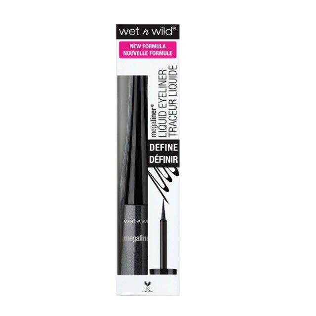 Wet n Wild Mega Liner Liquid Eyeliner Black, 1gr