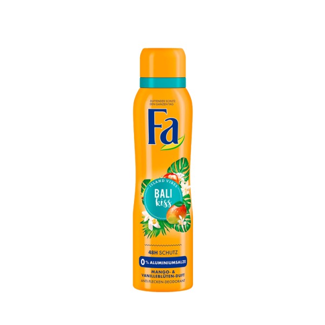 Fa Bali Kiss, Γυναικείο Αποσμητικό Σπρέι, 200ml