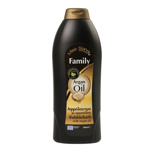 Miss Sandy Family, Αφρόλουτρο Argan Oil, 1000ml