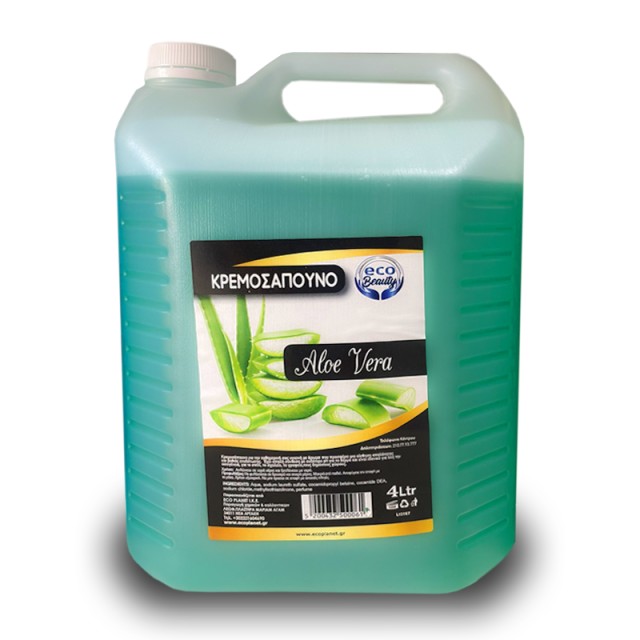 Eco Clean Υγρό Καθαριστικό Χεριών Aloe Vera, 4lt