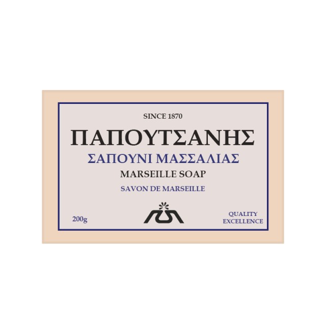 Papoutsanis Σαπούνι Μασσαλίας, 200g