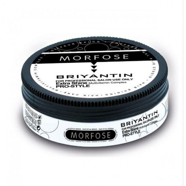 Morfose Briyantin Hair Styling Wax, Μπριγιαντίνη Μαλλιών Extra Shine, 175ml