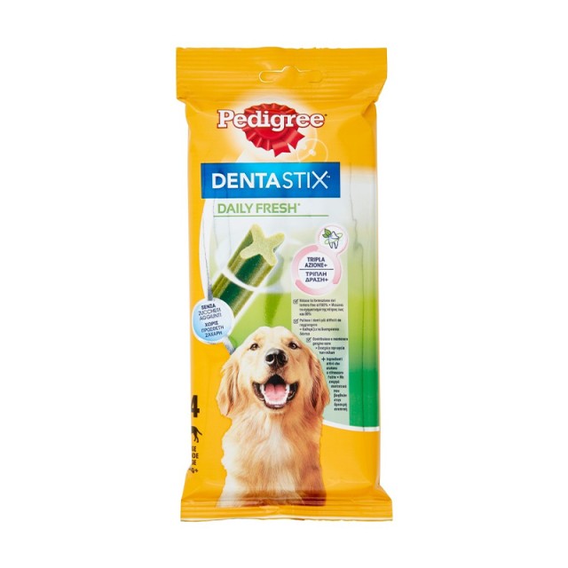 Pedigree Dentastix Large Dog, Οδοντική Φροντίδα Σκύλου Μεγάλου Μεγέθους (25kg +), 5τμχ x 154gr