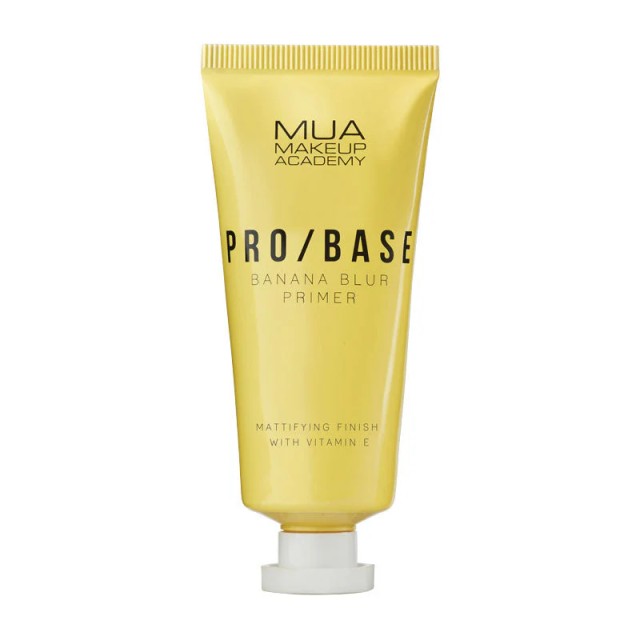 MUA Pro Base Banana Blur Primer, Διάφανη Βάση Για Μακιγιάζ Με Βιταμίνη Ε, 30gr