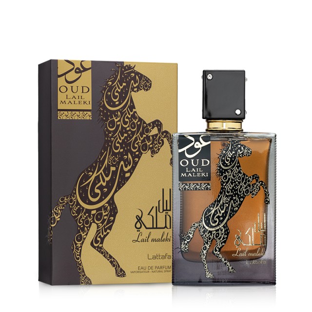 Lattafa Unisex Oud Lail Maleki Eau De Parfum Spray, Άρωμα για Άνδρες & Γυναίκες, 100ml