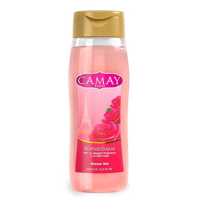 Camay Romantico Scarlet Roses, Αφρόλουτρο Γυναικείο, 500ml