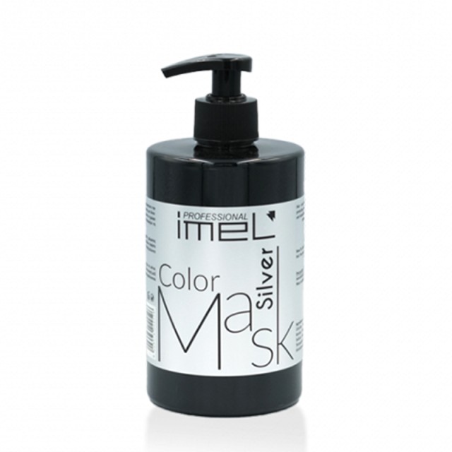 Imel Silver Color Mask, Μάσκα Μαλλιών  Silver για την Eξουδετέρωση Kίτρινων Tόνων, 500ml