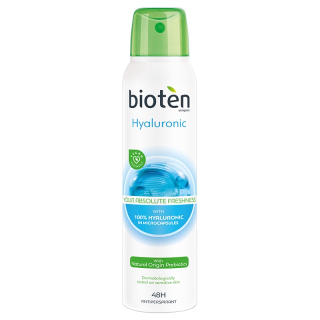 Bioten Hyaluronic Αντιιδρωτικό Spray 150ml