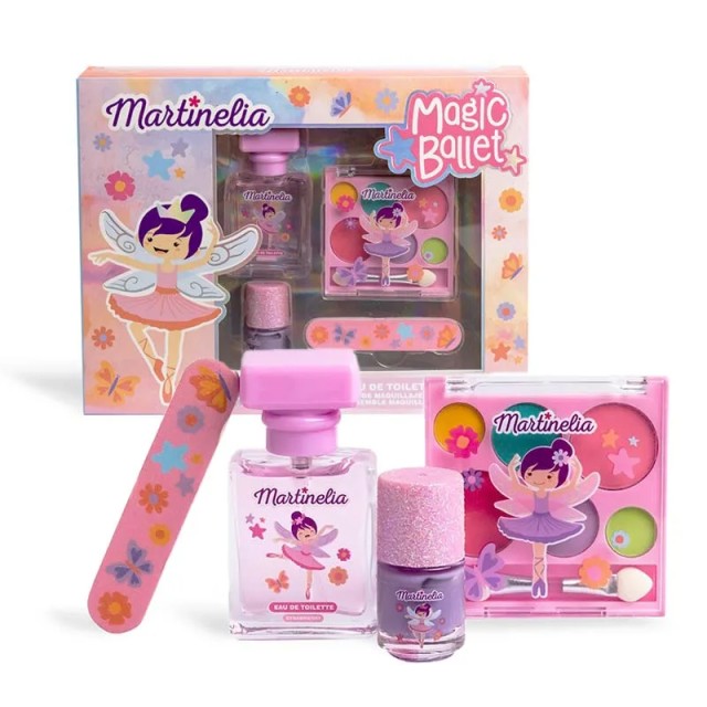 Martinelia Magic Ballet Fragrance & Beauty Set, Παιδικό Σετ Ομορφιάς με Καλλυντικά & Αρώματα,  Ηλικίες 3+