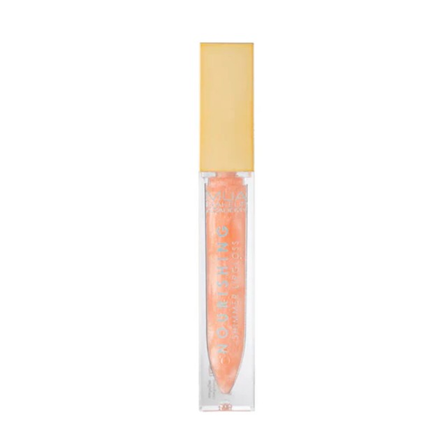 MUA Nourishing Shimmer Lipgloss Ethereal, Lipgloss Με Πεπτίδια, Ροδέλαιο, Βιταμίνη Ε και Λάδι Jojoba Για Θρέψη & Ενυδάτωση, 7gr